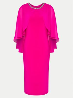 Slim fit koktejlové šaty Joseph Ribkoff růžové