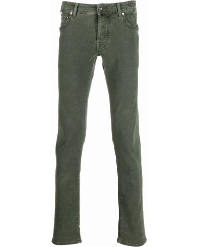Pantalones chinos slim fit Jacob Cohen verde