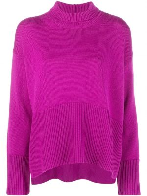 Вълнен пуловер Dondup виолетово