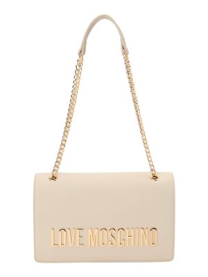 Pisemska torbica Love Moschino zlata