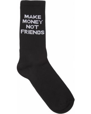 Хлопковые носки Make Money Not Friends