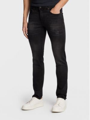 Jeans skinny slim Lindbergh noir