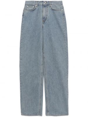 Bavlněné džíny s vysokým pasem relaxed fit Loulou Studio