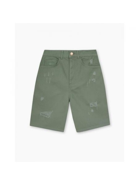 Джинсовые шорты Gloria Jeans зеленые