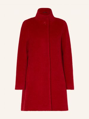 Płaszcz wełniany z alpaki Icons Cinzia Rocca czerwony
