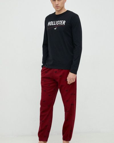 Pizsama Hollister Co. piros