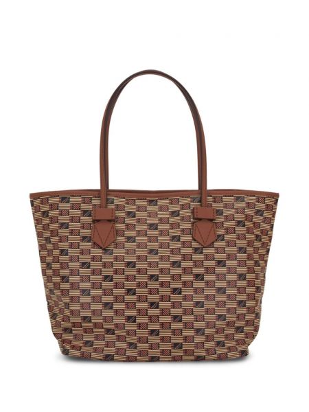 Shopping bag Moreau brun