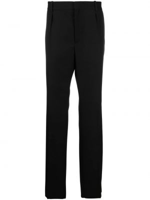 Pantaloni cu dungi Saint Laurent negru
