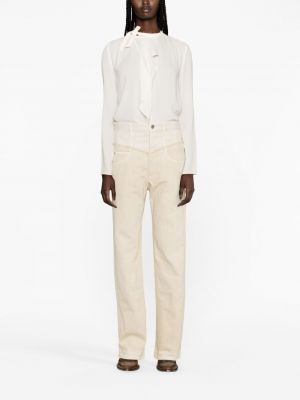 Straight jeans Isabel Marant beige