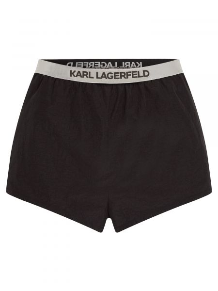 Fürdőruha Karl Lagerfeld fekete