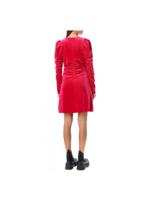 Sukienka mini Ganni czerwona