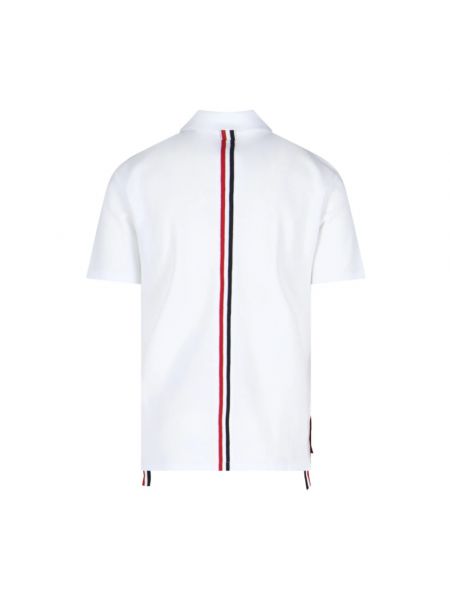 Retro jersey de tela jersey Thom Browne blanco