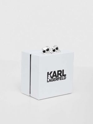 Náušnice Karl Lagerfeld zlaté