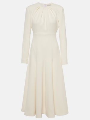 Midi haljina Emilia Wickstead bijela