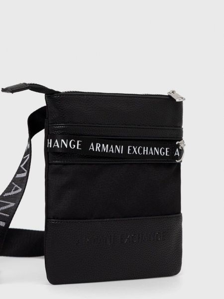 Поясна сумка Armani Exchange, чорна