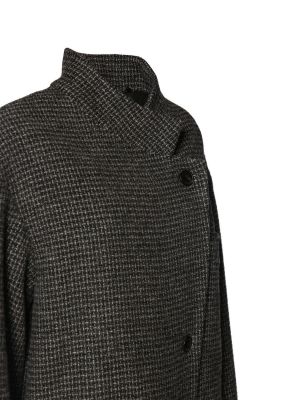 Abrigo de lana Marant Etoile gris
