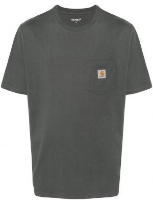 Tricou din bumbac Carhartt Wip verde