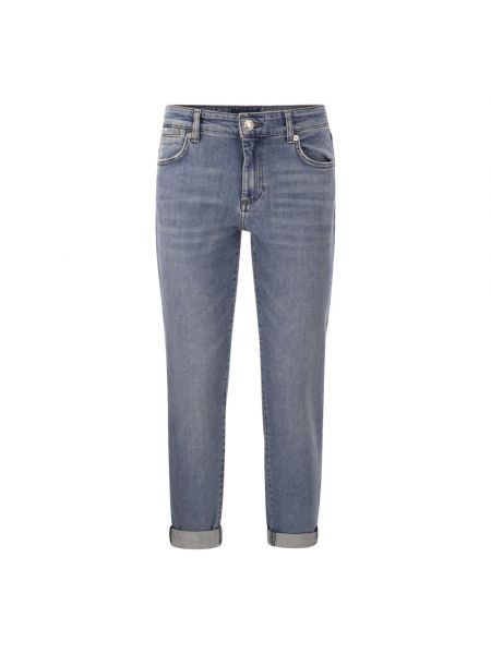 Retro low waist skinny jeans Sportmax blau