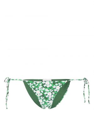Bikini s cvjetnim printom s printom Borgo De Nor zelena