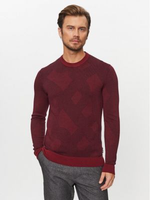 Пуловер Boss червено