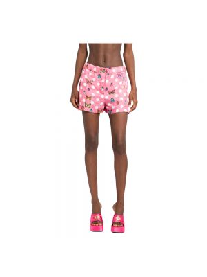 Jacquard shorts Versace pink