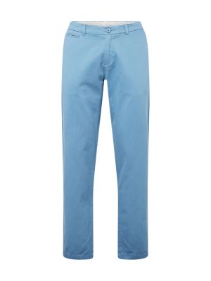 Chino hlače Knowledgecotton Apparel plava