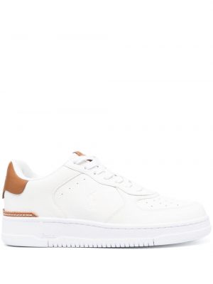 Sneakers med broderi Polo Ralph Lauren vit