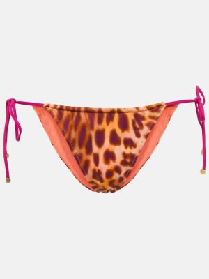 Leopárdmintás bikini nyomtatás Stella Mccartney rózsaszín