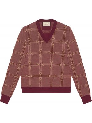 Жаккардовый свитер Gucci