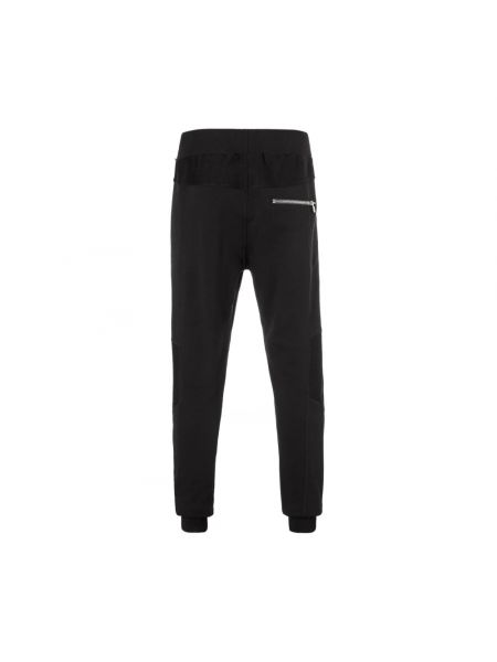 Pantalones de chándal de algodón Philipp Plein negro