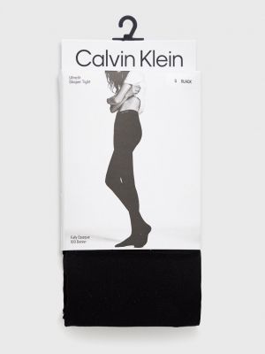 Чорапогащи Calvin Klein черно