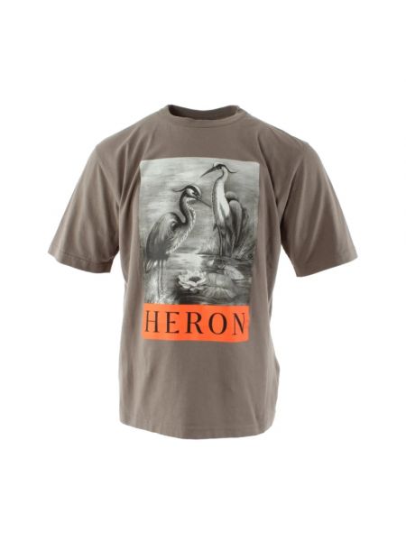 T-shirt Heron Preston grau