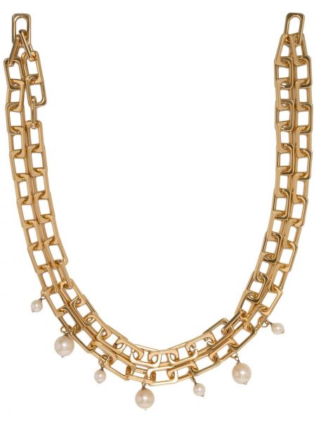 Ogrlica z perlami Apede Mod zlata