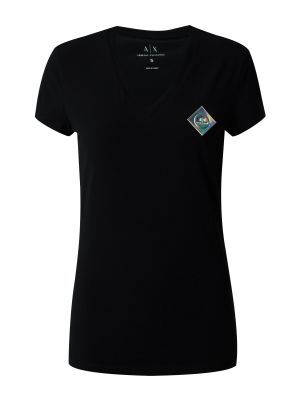 Tričko Armani Exchange čierna