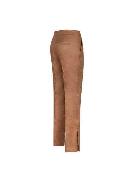 Pantalones de lino Nenette marrón