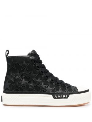 Stjernemønster sneakers Amiri svart