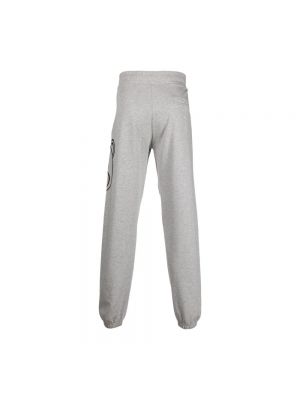 Pantalones de chándal con estampado Moschino gris