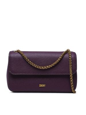 Pisemska torbica Dkny vijolična
