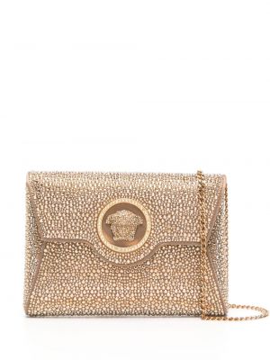 Pisemska torbica s kristali Versace