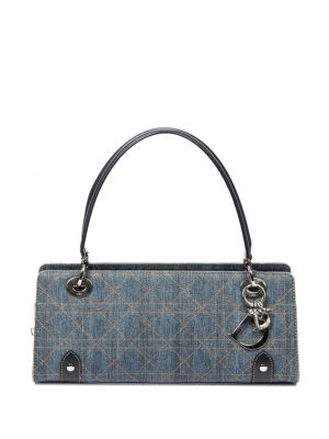 Τσάντα shopper Christian Dior μπλε