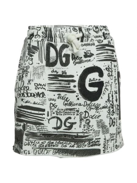 Spódnica bawełniana Dolce & Gabbana Pre-owned