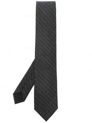 Krawat wełniany Sandro szary