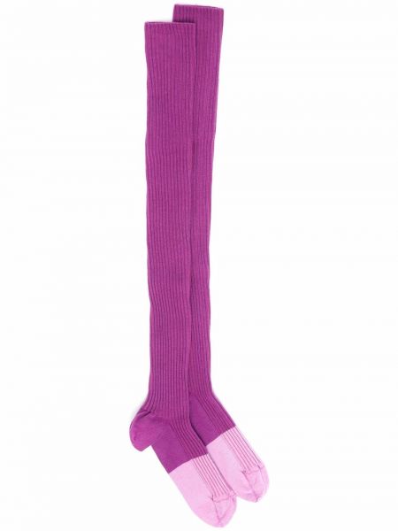 Calcetines hasta la rodilla Patou violeta