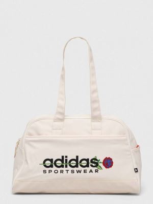 Бежевая спортивная сумка Adidas
