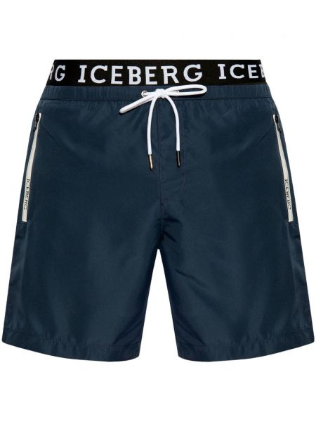 Kratke hlače Iceberg modra