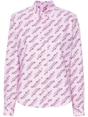 Krekls ar apdruku Kenzo rozā
