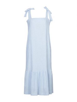 Платье миди Harris Wharf London, голубое
