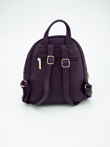 Шкіряний рюкзак Respect фіолетовий