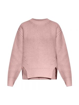 Maglione di lana Moncler rosa