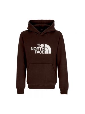 Bluza z kapturem The North Face brązowa